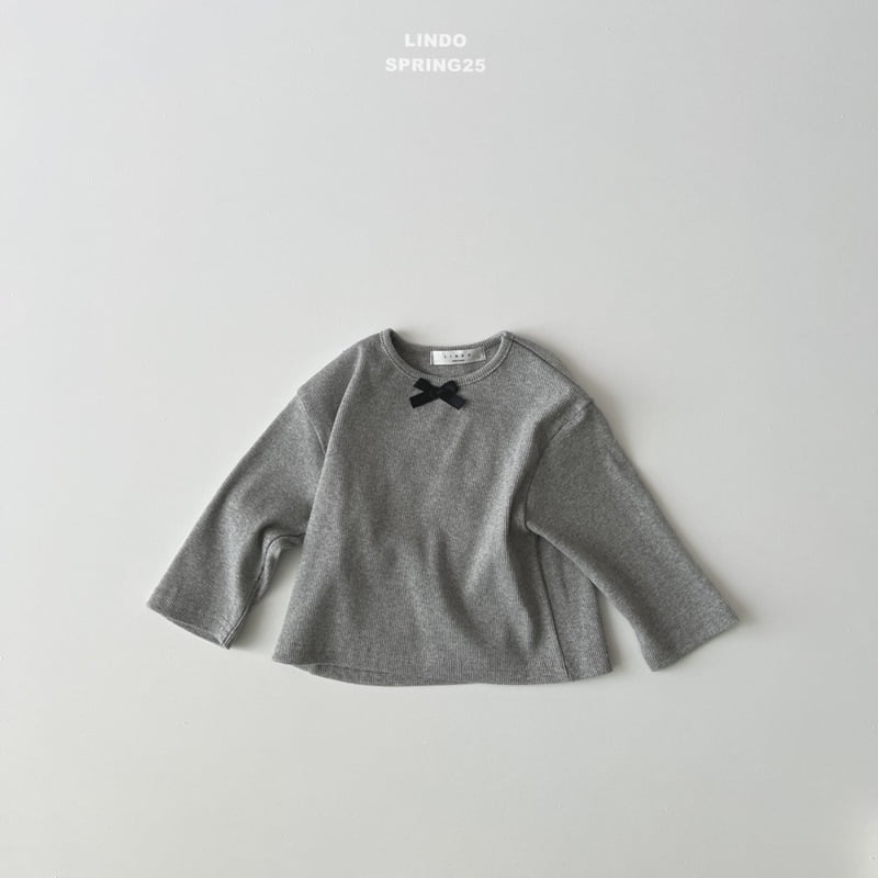 Lindo - Korean Children Fashion - #childrensboutique - L Ribbon Tee - 4