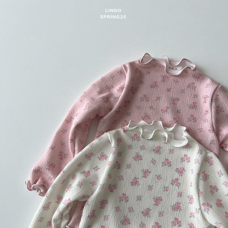 Lindo - Korean Children Fashion - #childrensboutique - Rose Wave Tee - 4