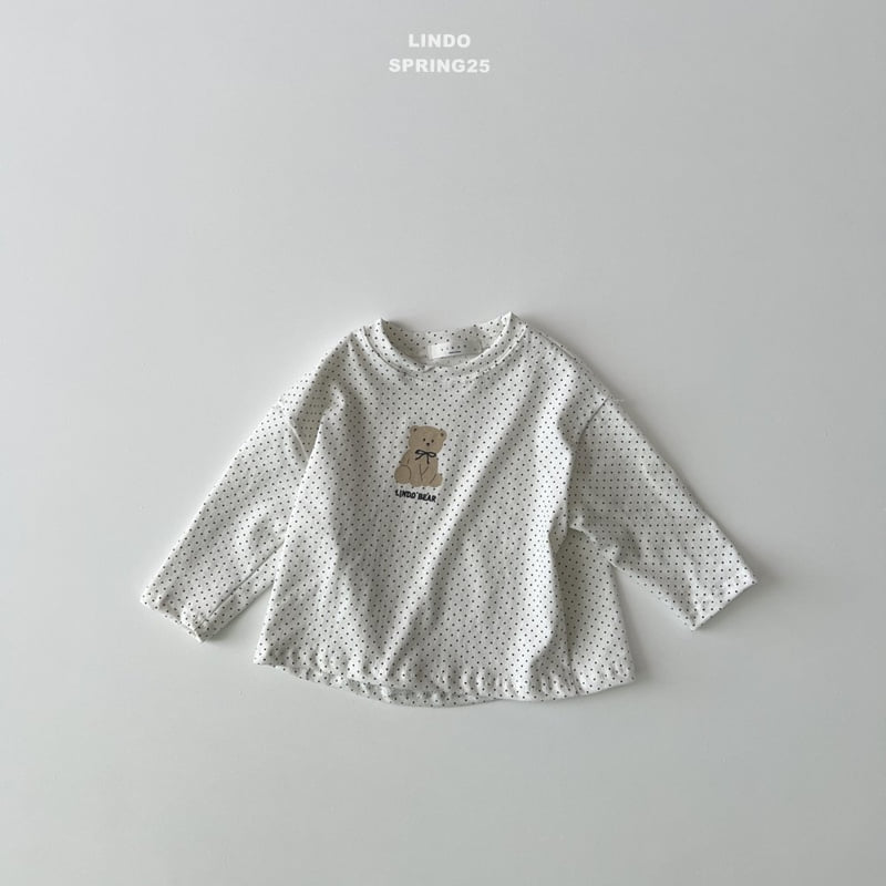 Lindo - Korean Children Fashion - #designkidswear - Dot Bear Tee - 4