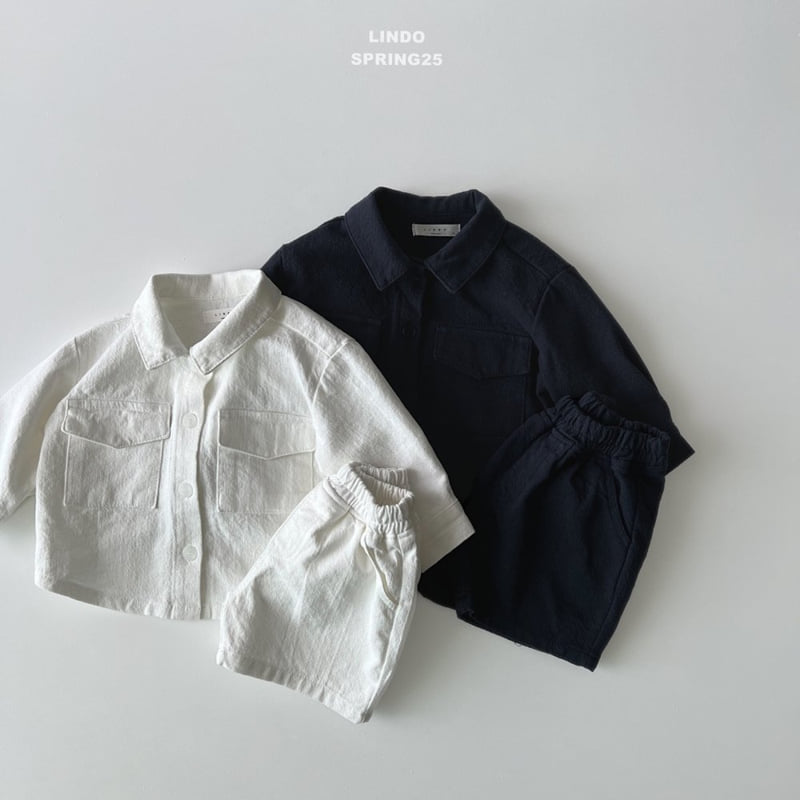 Lindo - Korean Children Fashion - #designkidswear - Collie Jacket Set - 4