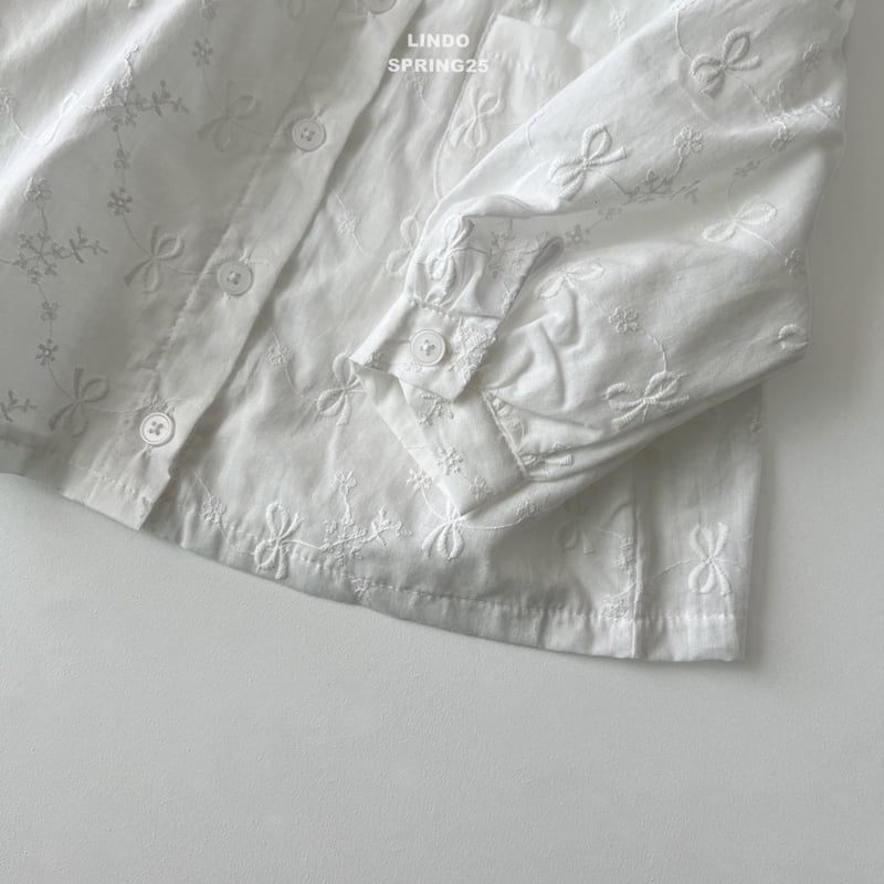 Lindo - Korean Children Fashion - #designkidswear - Anna Ribbon Blouse - 4