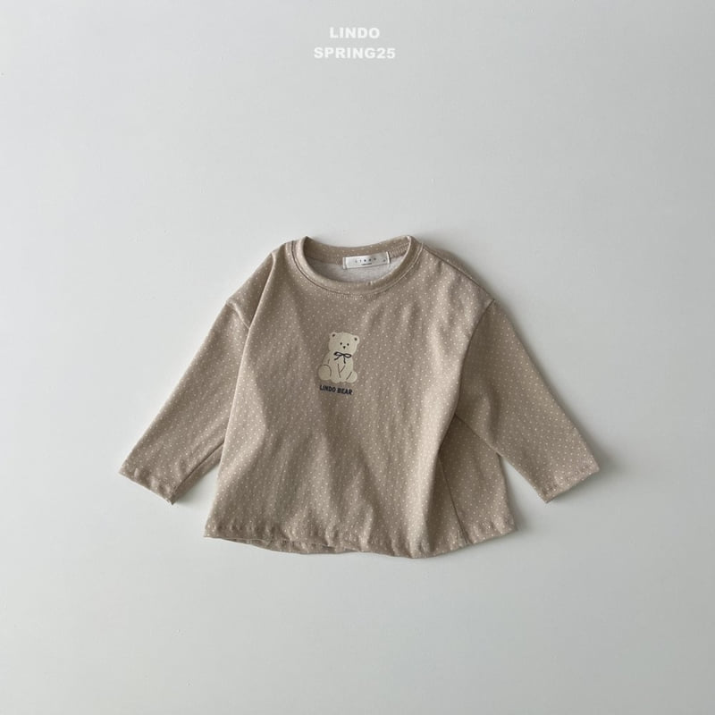 Lindo - Korean Children Fashion - #fashionkids - Dot Bear Tee - 5