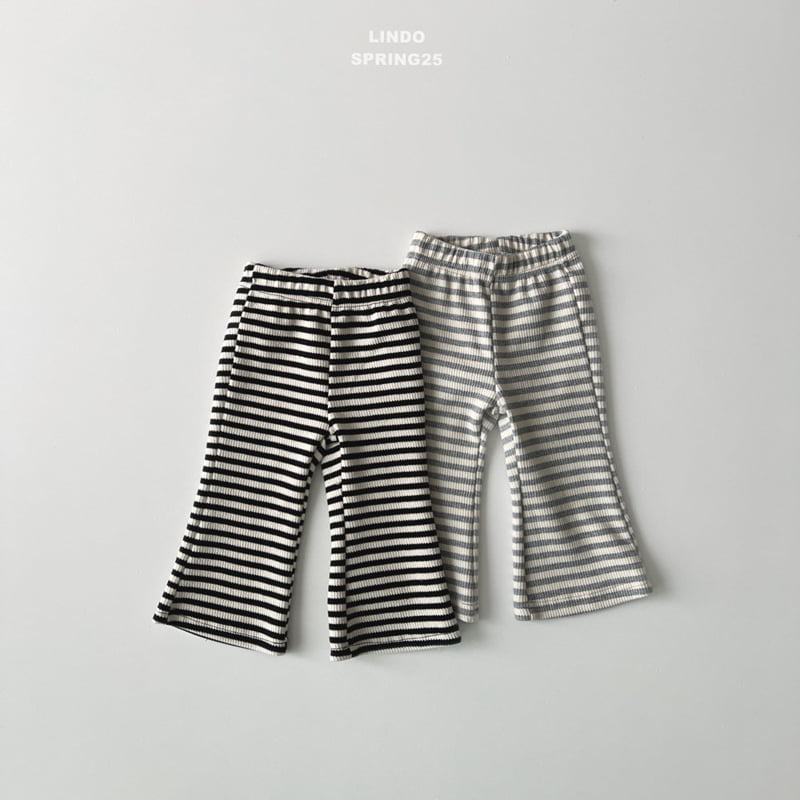Lindo - Korean Children Fashion - #fashionkids - Kuku Stripe Pants - 6
