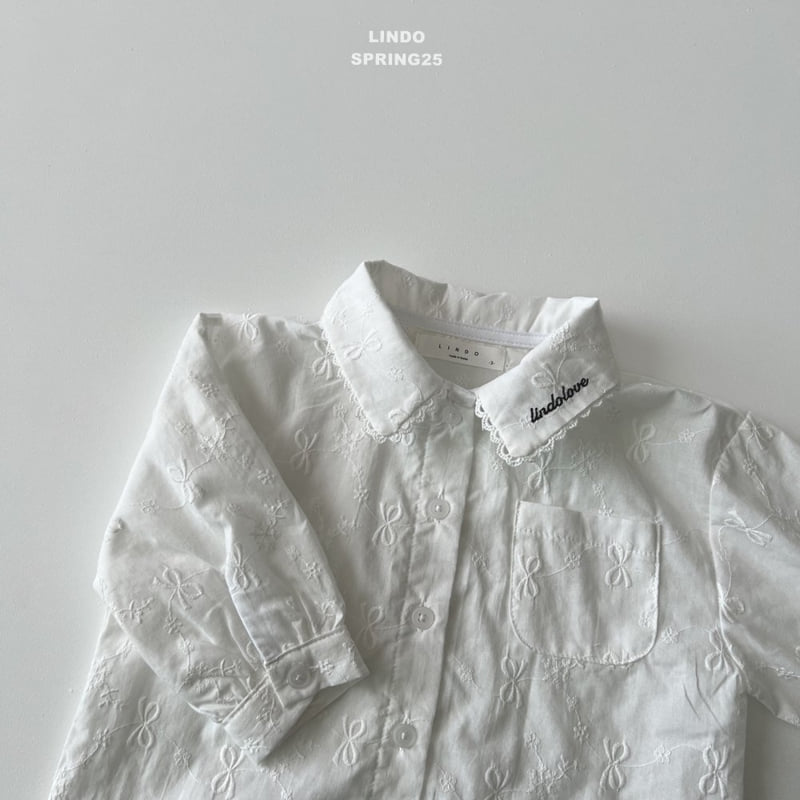 Lindo - Korean Children Fashion - #fashionkids - Anna Ribbon Blouse - 5