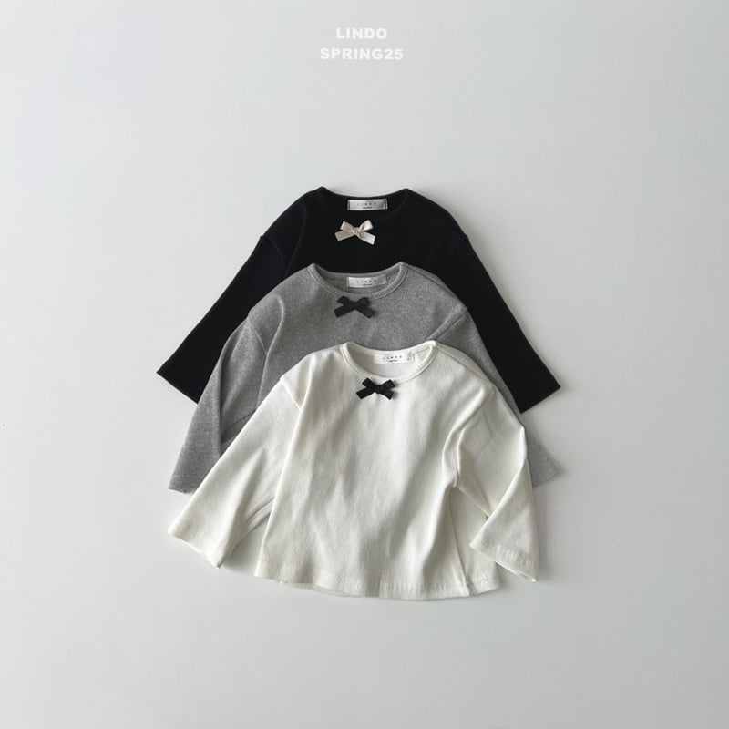 Lindo - Korean Children Fashion - #kidsshorts - L Ribbon Tee - 7