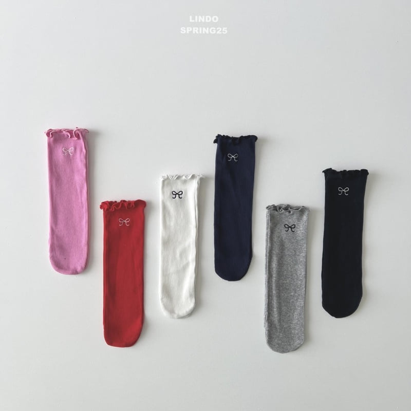 Lindo - Korean Children Fashion - #kidsstore - Small Ribbon Socks - 11