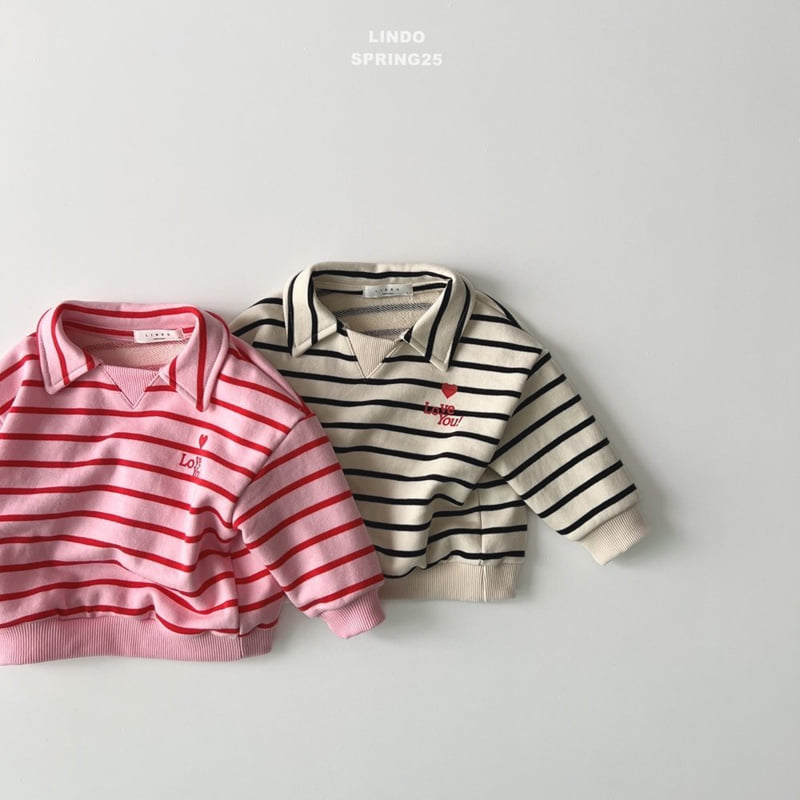 Lindo - Korean Children Fashion - #kidsstore - Henry Collar Sweatshirts - 4