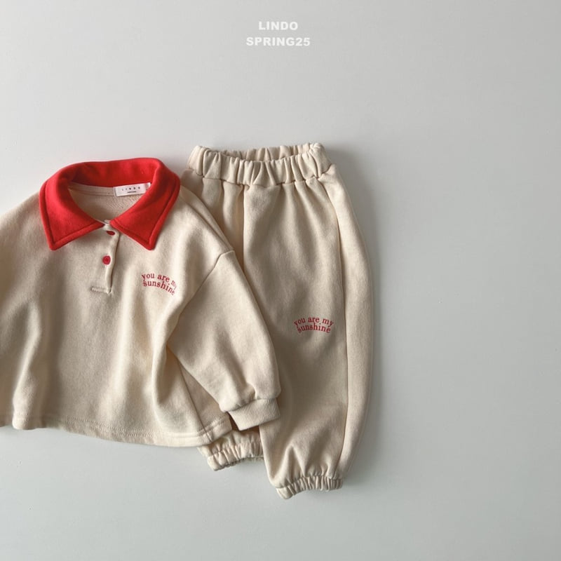 Lindo - Korean Children Fashion - #kidzfashiontrend - Sunshine Collar Set - 5