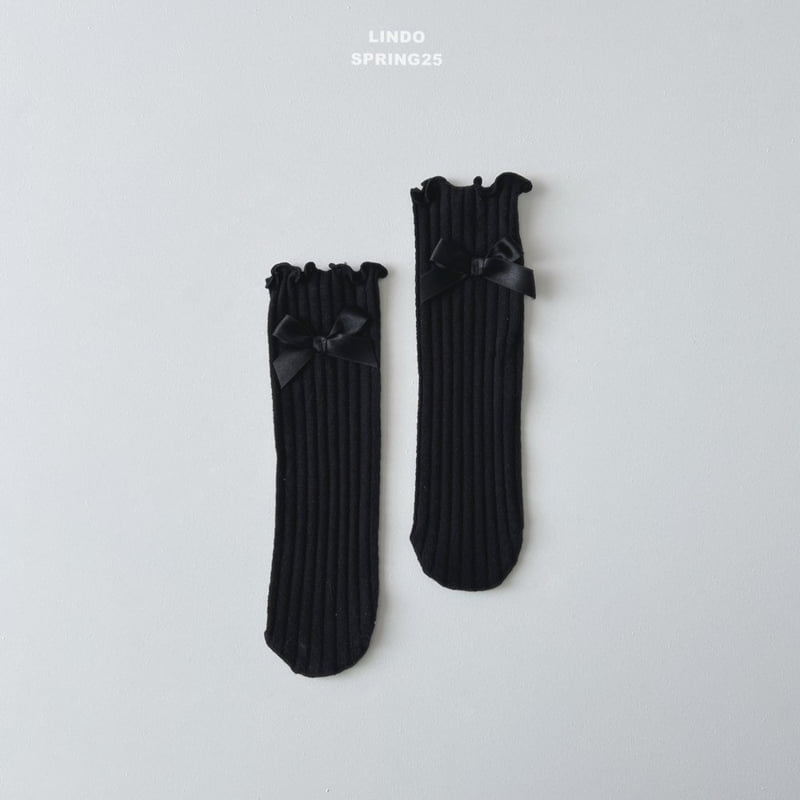 Lindo - Korean Children Fashion - #Kfashion4kids - With Ribbon Socks - 4