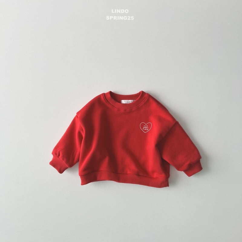 Lindo - Korean Children Fashion - #Kfashion4kids - Happy Love Sweatshirts - 4