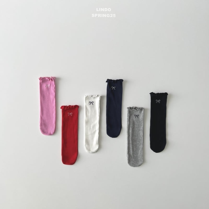 Lindo - Korean Children Fashion - #magicofchildhood - Small Ribbon Socks