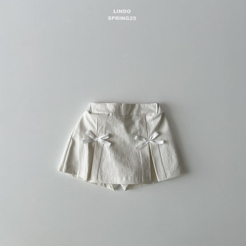 Lindo - Korean Children Fashion - #magicofchildhood - Line Ribbon Skirt Pants - 3