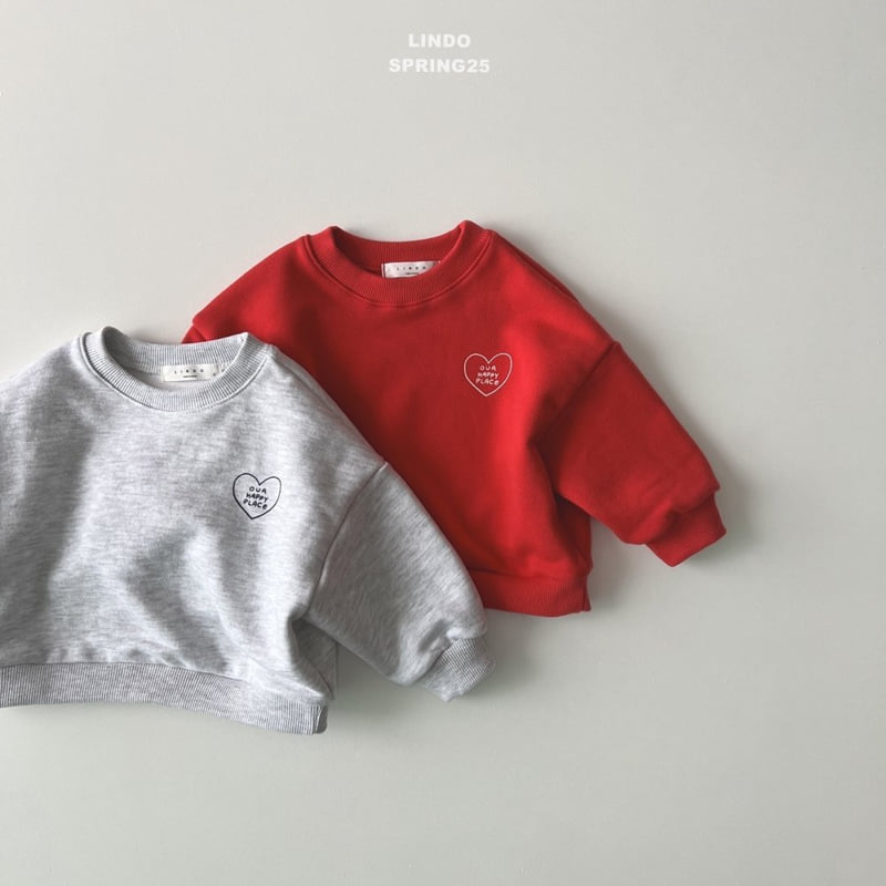 Lindo - Korean Children Fashion - #magicofchildhood - Happy Love Sweatshirts - 5