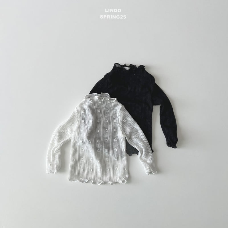 Lindo - Korean Children Fashion - #magicofchildhood - Lace Wave Tee