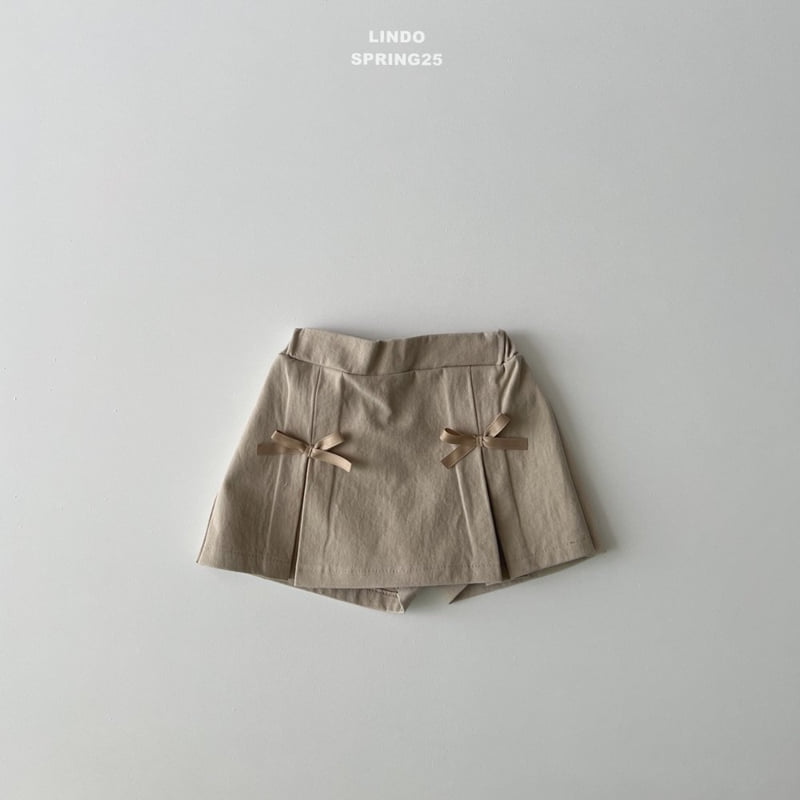 Lindo - Korean Children Fashion - #magicofchildhood - Line Ribbon Skirt Pants - 4