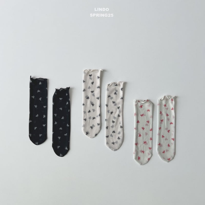 Lindo - Korean Children Fashion - #minifashionista - Mini Ribbon Stockings