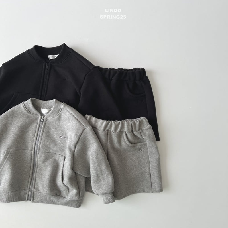 Lindo - Korean Children Fashion - #magicofchildhood - Zip-up Set - 4