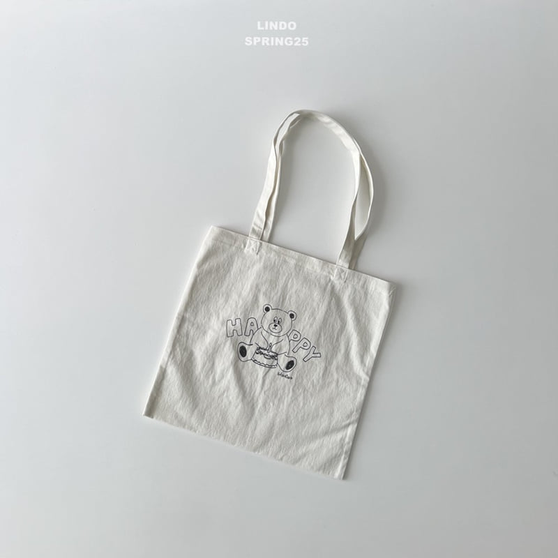 Lindo - Korean Children Fashion - #prettylittlegirls - Happy Bear Eco Bag