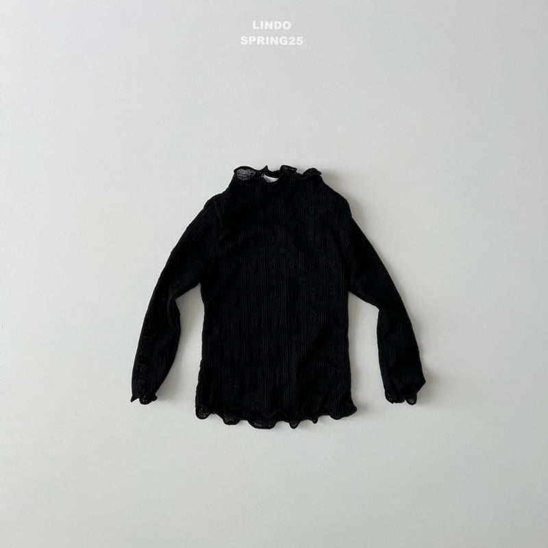Lindo - Korean Children Fashion - #prettylittlegirls - Lace Wave Tee - 3