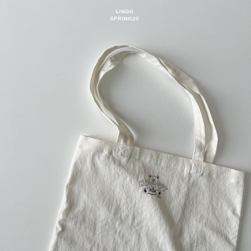 Lindo - Korean Children Fashion - #toddlerclothing - Happy Bear Eco Bag - 4