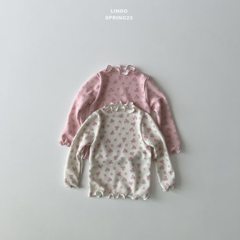 Lindo - Korean Children Fashion - #stylishchildhood - Rose Wave Tee