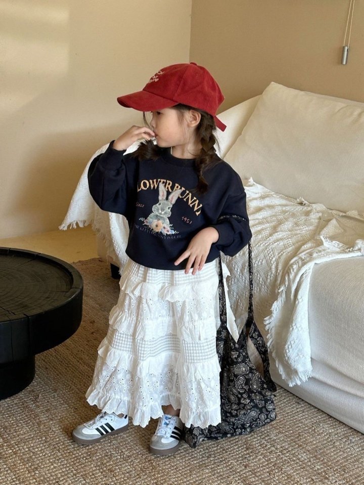 Little Rabbit - Korean Children Fashion - #childrensboutique - Romantic Skirt - 9