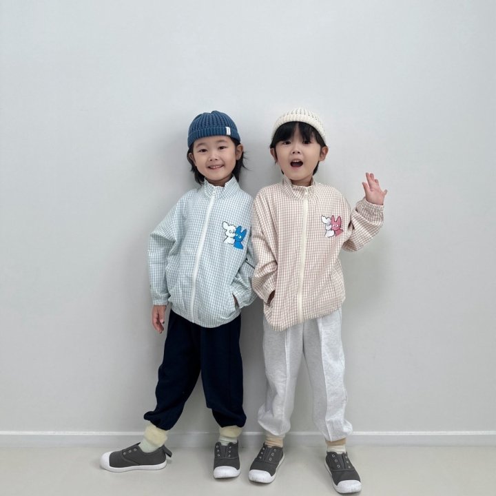 Little Rabbit - Korean Children Fashion - #kidsstore - Check Pattern Jumper - 7