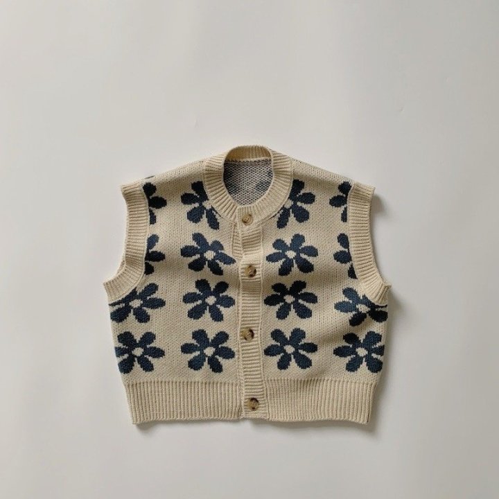 Little Rabbit - Korean Children Fashion - #prettylittlegirls - Daisy Vest