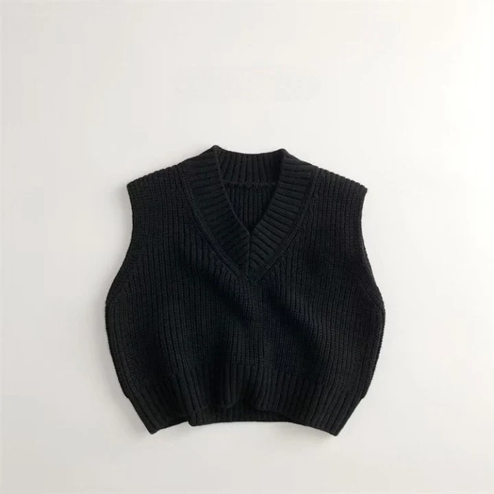 Little Rabbit - Korean Children Fashion - #stylishchildhood - V-neck Vest - 3