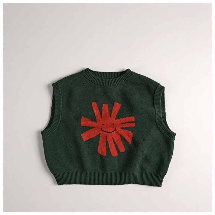 Little Rabbit - Korean Children Fashion - #stylishchildhood - Drawing Vest - 2