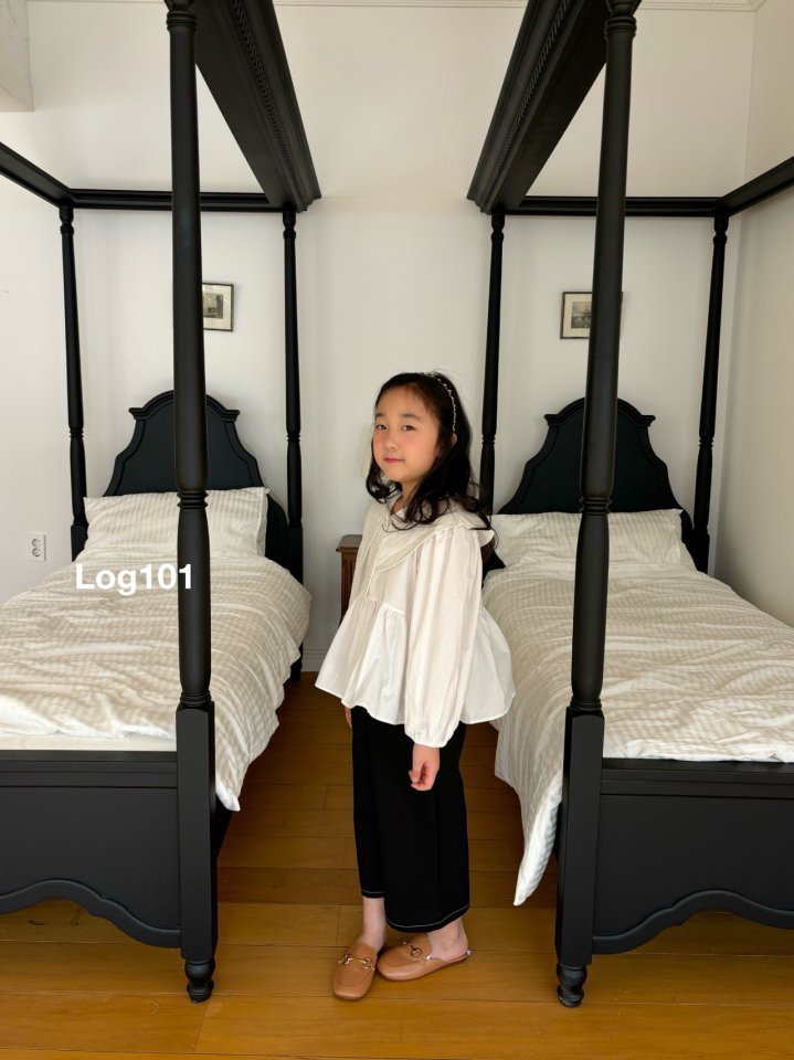 Log101 - Korean Children Fashion - #Kfashion4kids - Caramel Stitch Pants - 6