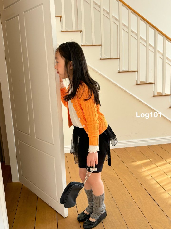 Log101 - Korean Children Fashion - #childrensboutique - Shine Knit Cardigan - 10