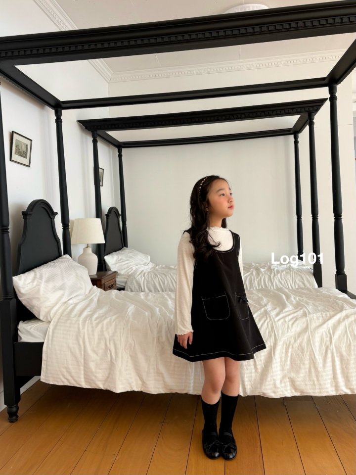Log101 - Korean Children Fashion - #designkidswear - Caramel One-piece - 4