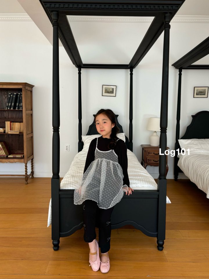 Log101 - Korean Children Fashion - #discoveringself - Ribbon Bootcut Pants - 6