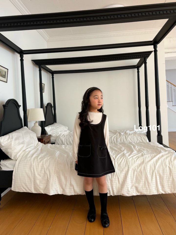 Log101 - Korean Children Fashion - #fashionkids - Caramel One-piece - 5
