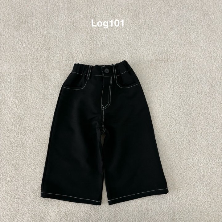 Log101 - Korean Children Fashion - #fashionkids - Caramel Stitch Pants - 2