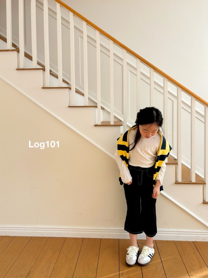 Log101 - Korean Children Fashion - #kidsshorts - Caramel Stitch Pants - 3