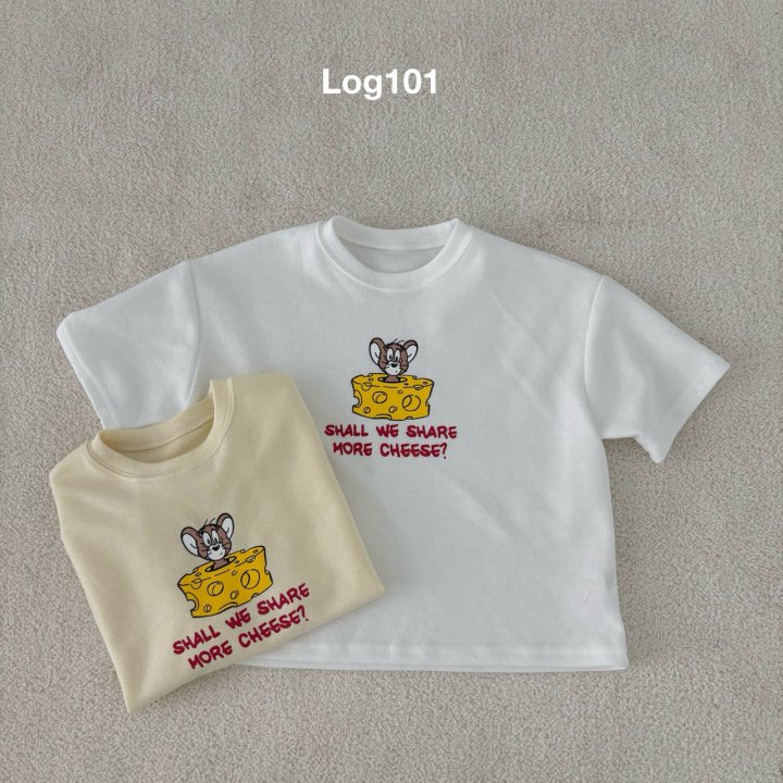 Log101 - Korean Children Fashion - #kidsshorts - Cherry Loose Tee