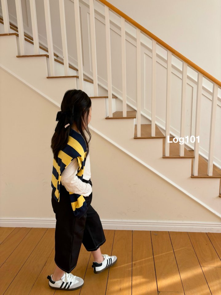 Log101 - Korean Children Fashion - #kidsshorts - Caramel Stitch Pants - 4