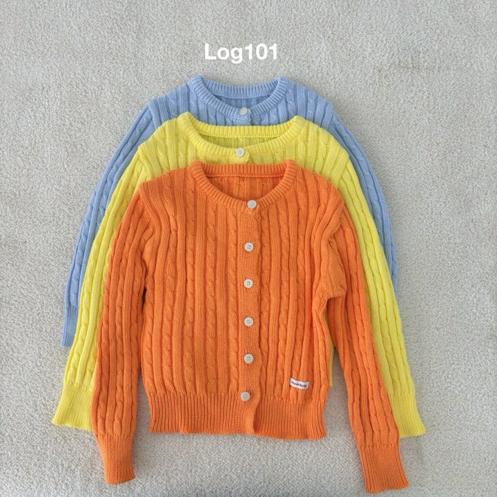 Log101 - Korean Children Fashion - #kidsstore - Shine Knit Cardigan