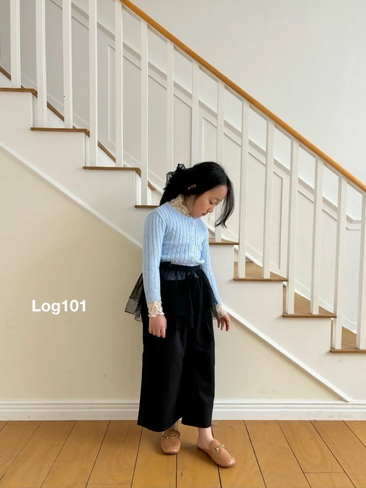 Log101 - Korean Children Fashion - #kidsstore - Pintuck Wide Pants - 3