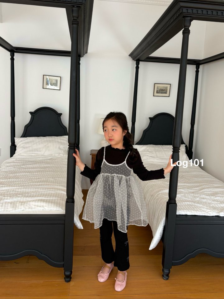 Log101 - Korean Children Fashion - #kidzfashiontrend - Snowflake One-piece - 11