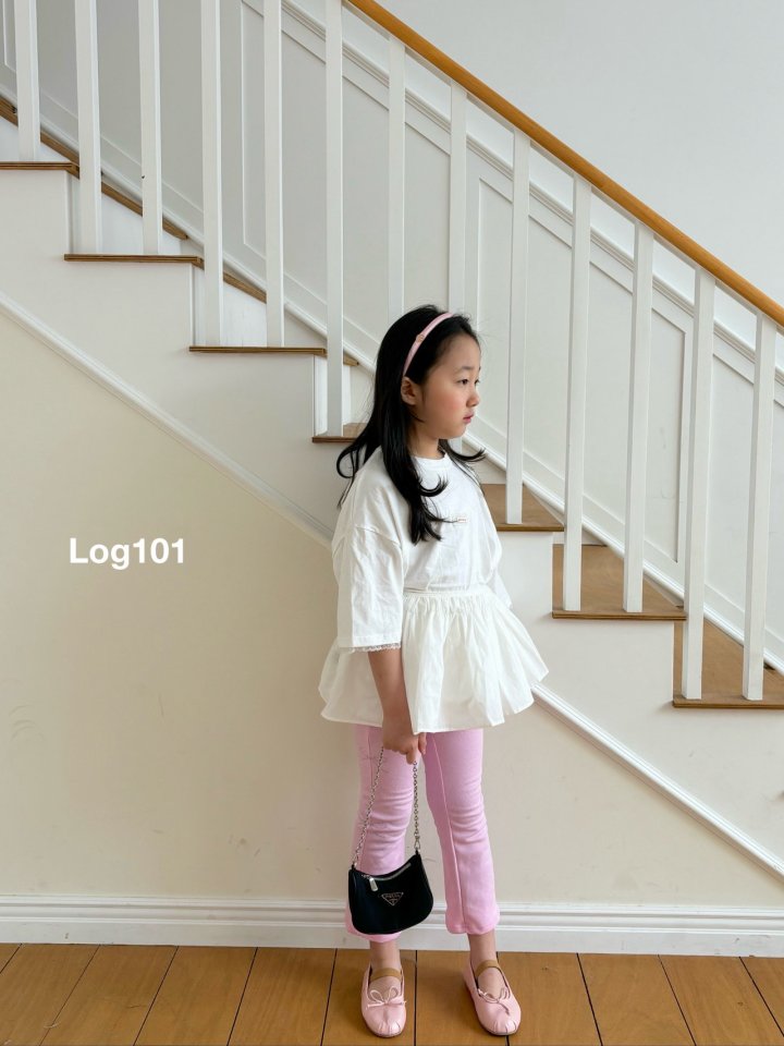 Log101 - Korean Children Fashion - #kidzfashiontrend - Ribbon Bootcut Pants - 10
