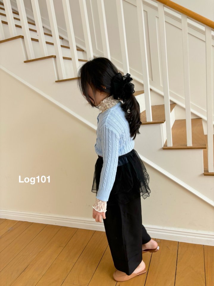 Log101 - Korean Children Fashion - #kidsstore - Pintuck Wide Pants - 4