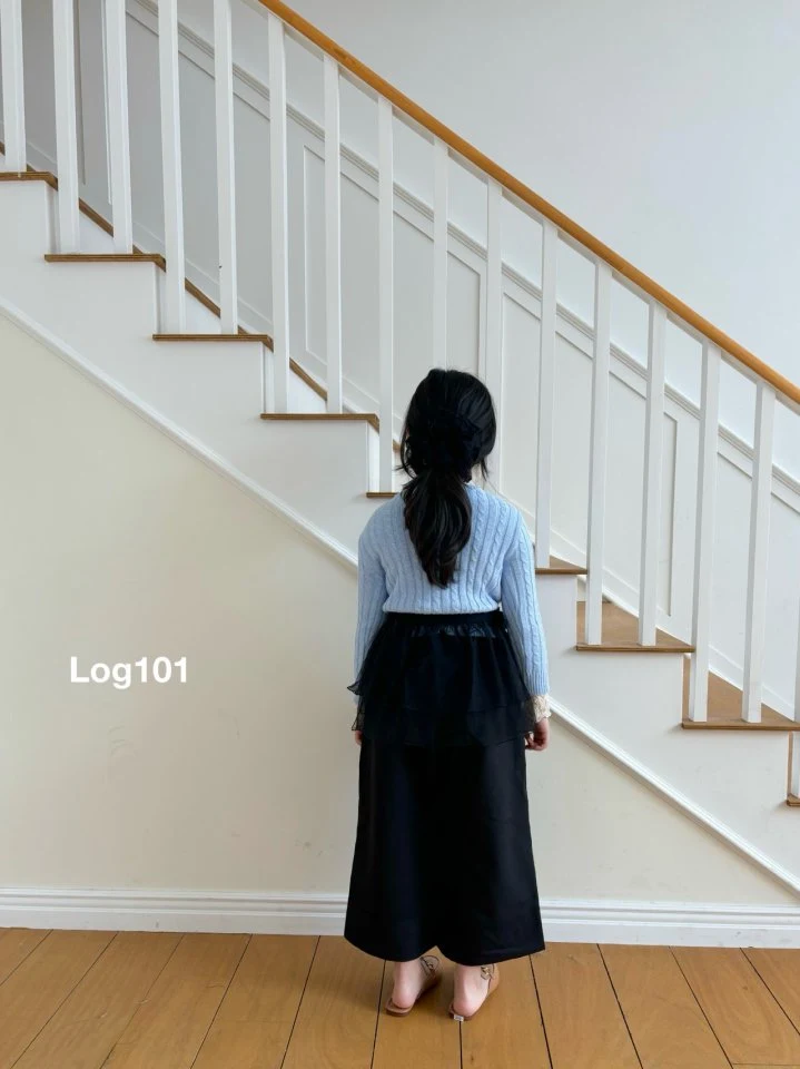 Log101 - Korean Children Fashion - #littlefashionista - Pintuck Wide Pants - 6