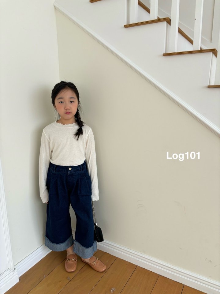 Log101 - Korean Children Fashion - #littlefashionista - Blooming Tee - 5