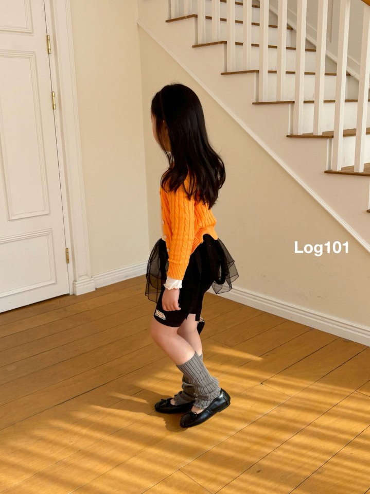 Log101 - Korean Children Fashion - #magicofchildhood - Shine Knit Cardigan - 5