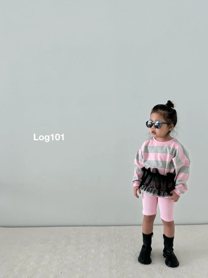 Log101 - Korean Children Fashion - #stylishchildhood - Lace Wrap Skirt - 3
