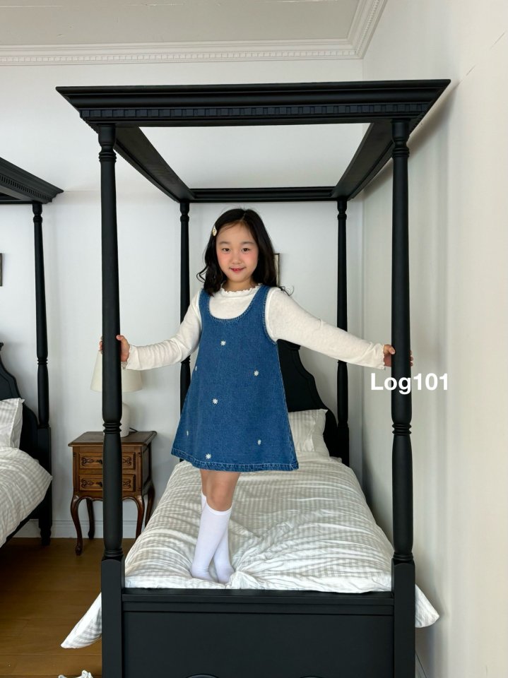Log101 - Korean Children Fashion - #todddlerfashion - Blooming Tee - 9