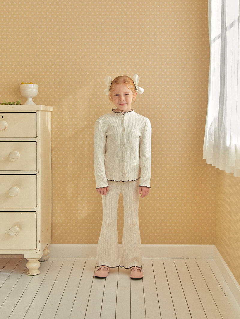 Lolobole - Korean Children Fashion - #Kfashion4kids - Mellog Ribbed Cardigan - 11